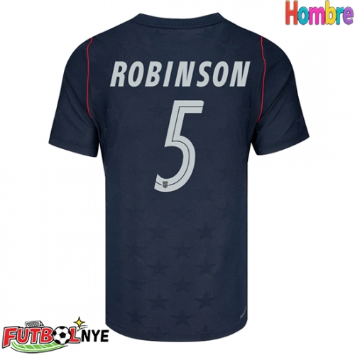 Camiseta Estados Unidos Antonee Robinson #5 Visitante Equipación Mundial 2026 manga corta